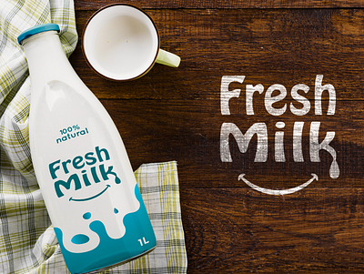 FreshMilk - Branding branding design