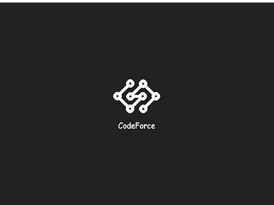 CodeForce Logo branding code coding design illustration logo logo design logodesign logos vector