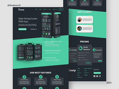 Ecospire Landing Page