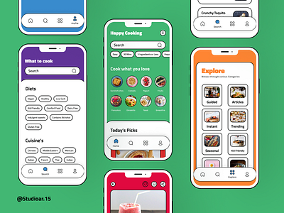 CookBook-Main App Designs