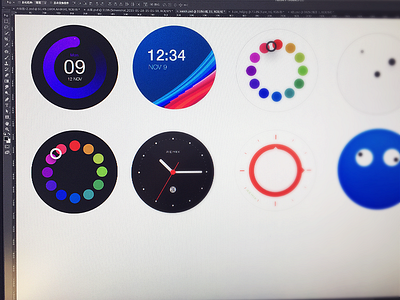 Watch 360 android app color face moto number time watch