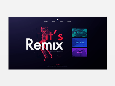 remix web concept design facebook remix tablet twitter ui universe web youtube