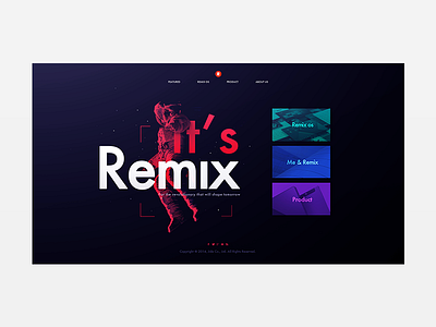 remix web concept 