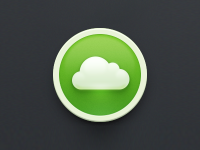 icon cloud design green icon ios light ui weather