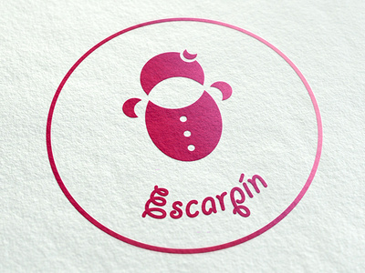 Logo Escarpín Girl baby brand branding design dribbble girl logo logodesign pink pink logo