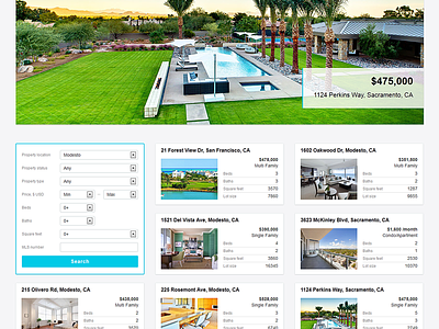 Real Estate Website Design