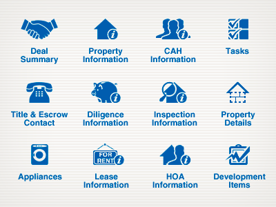 Real Estate Icons design graphic design icons real estate web