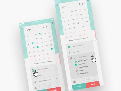 The Buddy Clock alarm app design ui ux