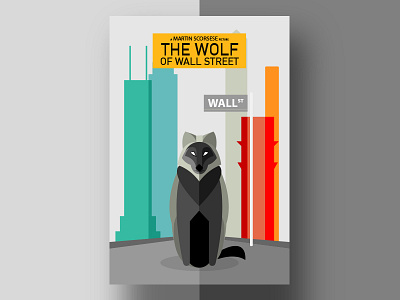 The Wolf of Wall Street minimal posters minimalist movie movie posters movies poster