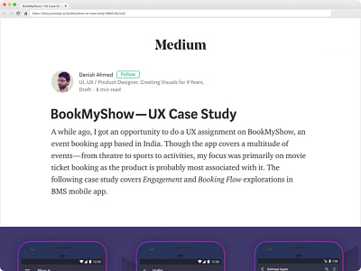 BookMyShow - UX Case Study