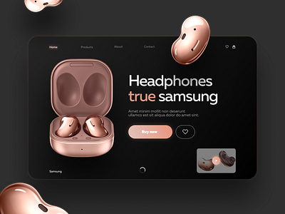 Design headphones design