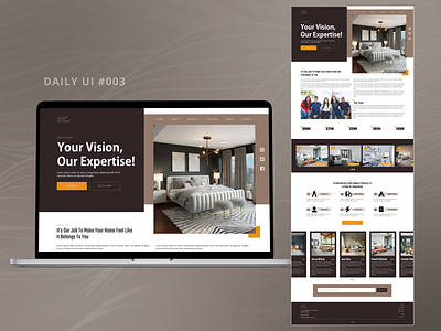 Daily UI #003 - Landing Page branding challenge dailyui design graphic design illustration logo ui ux web