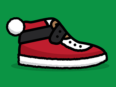 Santa Shoe christmas espn santa shoe