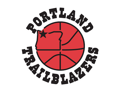 Portland Trailblazers Rejected Logos