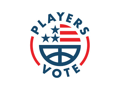 Players Vote logo basketball logo nba nbpa vote