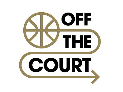 Off The Court logo arrow basketball court nba nbpa