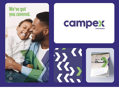 Campex Insurance branding design graphic design logo typography vector