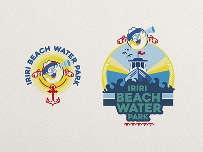 The Sea has Fun artdesign brand design branding design illustration logo typography