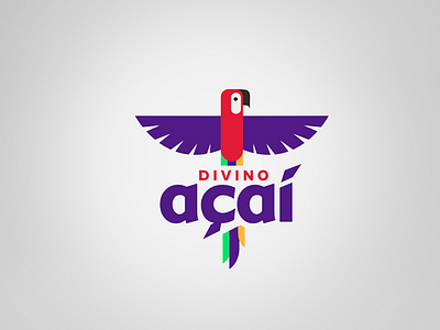 Acai Berry branding design icon logo