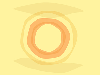 Solar Eye abstract abstract art design eye illustration solar sun surface design vector view yellow