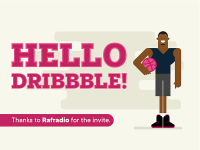 Hello Dribbble_First Shot