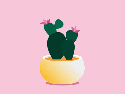 Illustration Flower Pot. Pr.2.