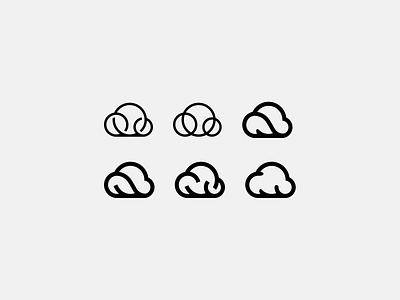 Cloud logo concepts