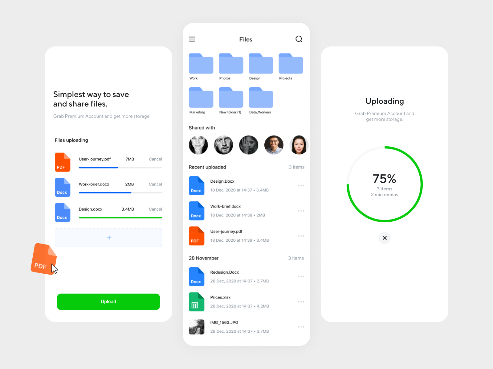 UI/UX examples by Ahmad Sawaf | Dribbble