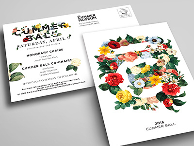 Art Museum Invitation Design