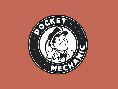 Pocket Mechanic Branding branding design icon identity illustration logo vector