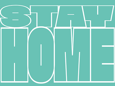 Stay Home 2d animation after affects animation coronavirus covid 19 design motion desgin stay home typography