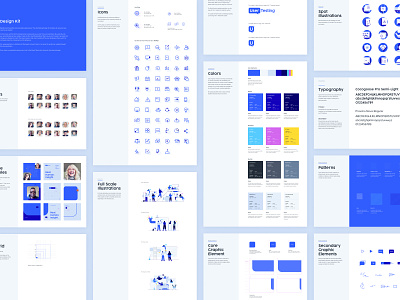 UserTesting Brand Design System brand library branding design design kit design system ui website