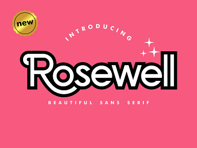 Rosewell - Sans Serif movie fonts sans serif fonts thanksgiving font wedding fonts