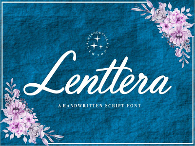 Lenttera - Script Font