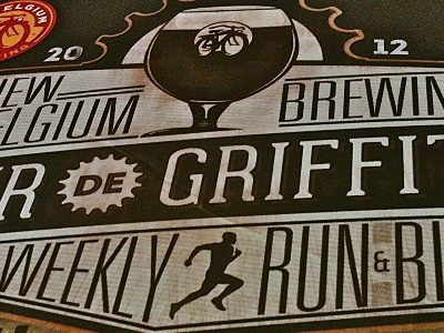 New Belgium Brewing Tour de Griffith beer bicycle bike cog gear race run runner