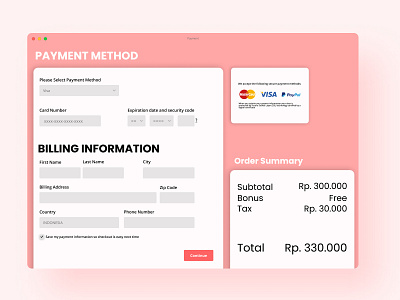 #DailyUI 002 - credit card checkout form dailyui dailyuichallenge design figma figmadesign ui