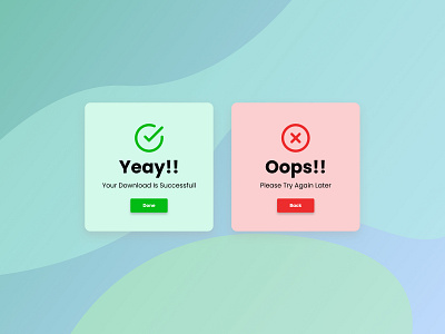 #DailyUI 011 - Flash Message