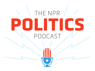 The NPR Politics Podcast Rebrand america american flag audio branding design election identity illustration logo npr podcast political politics typography united states