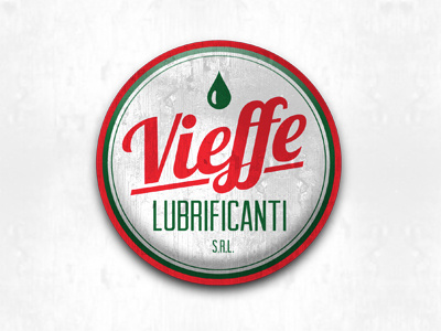 VIEFFE Lubrificanti badge castrol italy motor oil retro vintage