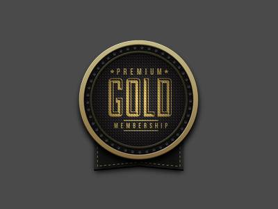 Premium Gold badge gold premium retro sticker vintage