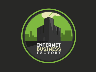 Internet Business Factory Logo business factory logo