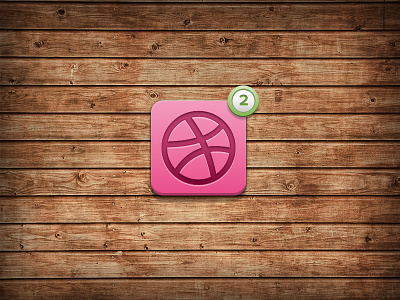 2 Dribbble invites to give away app dribbble green icon notification pink sketch