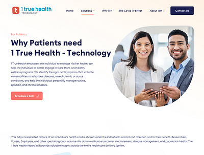 Health care tech branding graphic design logo ui