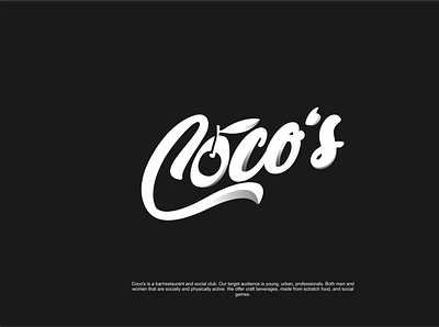 cocos logo animation branding design flat icon illustration illustrator logo minimal vector