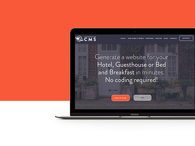 Accommodation CMS Website