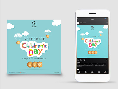 Children's Day Post creative design design graphic design social media typography