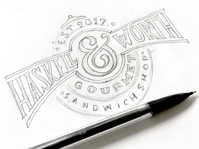 Logo WIP identity lettering logo sketch typography wip