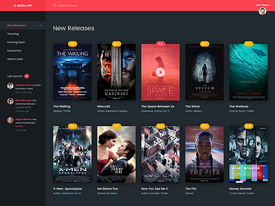 Movie Application UI