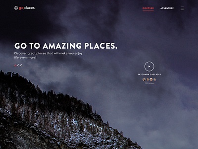 Travel site exploration by Ricardo Salazar on Dribbble