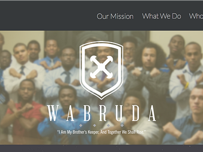 Wabruda Website notre dame wabruda web web design